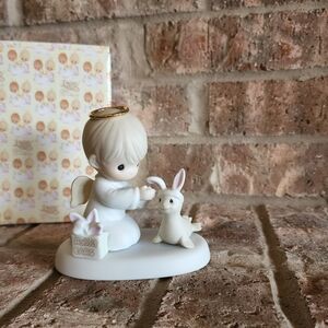 Precious Moments Limited Edition Heaven Bless You Easter Seal Figurine